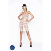 Белое мини-платье BS033 OS. Нет в наличии Белое мини-платье BS033 OS