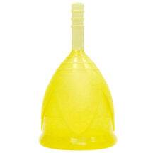 Менструальная чаша Тюльпан L, жёлтая