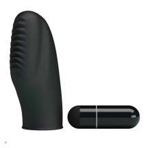 Вибронасадка на палец Pretty Love Stanford, черный Вибронасадка на палец Pretty Love Stanford, черный