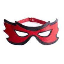 Маска Sitabella оригинальной формы из натуральной кожи, красно-черный, OS. Нет в наличии Маска Sitabella оригинальной формы из натуральной кожи, красно-черный, OS