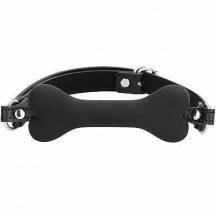 Кляп-трензель (удила) в виде кости Shots Bone Gag, черный. Нет в наличии Кляп-трензель (удила) в виде кости Shots Bone Gag, черный