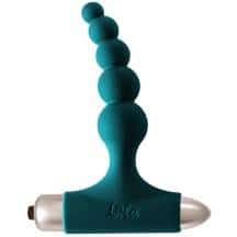 Анальная елочка с вибрацией Lola Games Spice It Up New Edition Splendor, бирюзовая