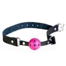 Кляп-шар Toyfa Theatre с отверстиями для дыхания, розовый. Нет в наличии Кляп-шар Toyfa Theatre с отверстиями для дыхания, розовый