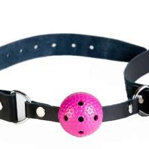 Кляп-шар Toyfa Theatre с отверстиями для дыхания, розовый. Нет в наличии Кляп-шар Toyfa Theatre с отверстиями для дыхания, розовый