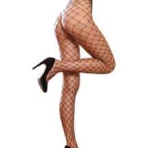 Колготки Sunspice в крупную сетку OS, черные