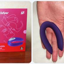 SATISFYER DOUBLE PLUS: "ПОДКОВКА" С ОСОБЕННОСТЯМИ