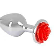 Втулка You2Toys Rose Butt Plug с красной розочкой. Нет в наличии Втулка You2Toys Rose Butt Plug с красной розочкой