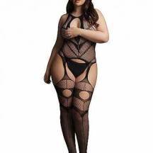 Кетсьют Shots Le Desir, черный, Plus Size. Нет в наличии Кетсьют Shots Le Desir, черный, Plus Size