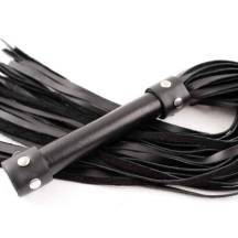 Плеть БДСМ Арсенал Lady's Arsenal черная, 55 см