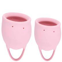 Набор менструальных чаш Lola Games Natural Wellness Magnolia, 2 шт, розовый