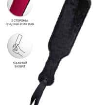 Двухсторонняя шлепалка Anonymo by Toyfа, черно-красная