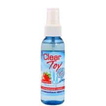 Очищающий спрей Bioritm Clear Toy Клубника с антимикробным эффектом, 100 мл Очищающий спрей Bioritm Clear Toy Клубника с антимикробным эффектом, 100 мл