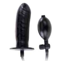 Фаллоимитатор с подкачкой Baile Bigger Joy 16 см, черный. Нет в наличии Фаллоимитатор с подкачкой Baile Bigger Joy 16 см, черный