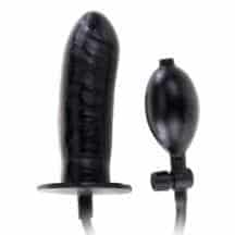 Фаллоимитатор с подкачкой Baile Bigger Joy 16 см, черный Фаллоимитатор с подкачкой Baile Bigger Joy 16 см, черный