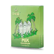 Презервативы Amor Яркая Линия Mix, 3 шт