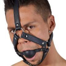 Кляп-Намордник с Фиксацией на Голову Head Harness. Нет в наличии Кляп-Намордник с Фиксацией на Голову Head Harness