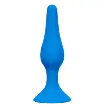 Анальная пробка Lola Games Back Door Slim Anal Plug XL, синяя