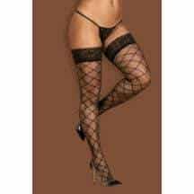 Чулки Obsessive S 811 garter stockings, Чёрный, L/XL. Нет в наличии Чулки Obsessive S 811 garter stockings, Чёрный, L/XL