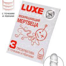 Презервативы Luxe Воскрешающий мертвеца Мята, 3 шт