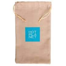 Хлопковый мешочек Hot Planet для хранения секс-игрушек, бежевый Хлопковый мешочек Hot Planet для хранения секс-игрушек, бежевый