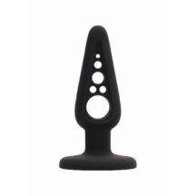 Анальная пробка 4 Inch Hollow№4 Black Shotsmedia