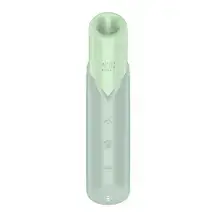 Вакуумный стимулятор клитора Satisfyer Naughty Kiss, зелёный