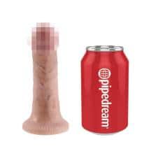 Страпон со съемной насадкой на ремнях PipeDream King Cock Strap On Harness, телесный Страпон со съемной насадкой на ремнях PipeDream King Cock Strap On Harness, телесный