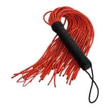 Плеть из веревки Toyfa Theatre, красная. Нет в наличии Плеть из веревки Toyfa Theatre, красная
