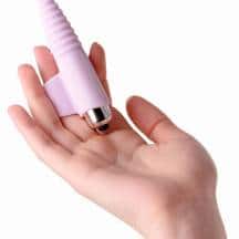 Вибронасадка на палец для анальной стимуляции Jos Nova, розовый