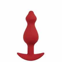 Анальная пробка Le Frivole Core Libra S, бордовая