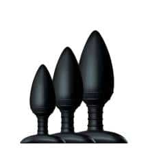 Набор анальных пробок Nexus Trio Set, черный Набор анальных пробок Nexus Trio Set, черный