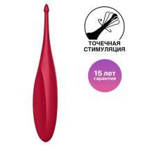 Точечный вибратор Satisfyer Twirling Fun, красный. Нет в наличии Точечный вибратор Satisfyer Twirling Fun, красный
