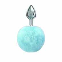 Анальная пробка Lola Games Diamond Twinkle, серебристая с голубым хвостом. Нет в наличии Анальная пробка Lola Games Diamond Twinkle, серебристая с голубым хвостом