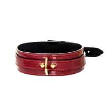 Ошейник лакированный Toyfa Theatre, красный Ошейник лакированный Toyfa Theatre, красный