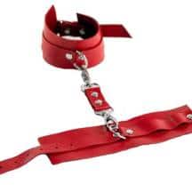 Наножники BDSM Арсенал, красные. Нет в наличии Наножники BDSM Арсенал, красные