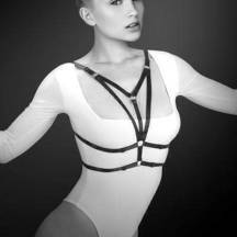 Упряжь на грудь Лора Harnais de poitrine elastique Laura Bijoux pour toi