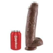Большой фаллоимитатор PipeDream King Cock 29.2 см, коричневый. Нет в наличии Большой фаллоимитатор PipeDream King Cock 29.2 см, коричневый