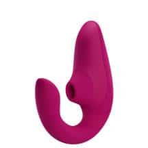 Вибратор с вакуумно-волновым стимулятором клитора Womanizer Blend, ярко-малиновый Вибратор с вакуумно-волновым стимулятором клитора Womanizer Blend, ярко-малиновый