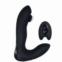 Массажер простаты с постукиванием Evolved Zero Tolerance Tap It и пультом ДУ, чёрный. Нет в наличии Массажер простаты с постукиванием Evolved Zero Tolerance Tap It и пультом ДУ, чёрный
