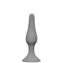 Анальная пробка Lola Games Back Door Slim Anal Plug S, серая
