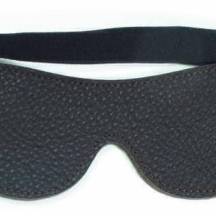 Маска двухсторонняя BDSM Арсенал из натуральной кожи, коричневая, OS