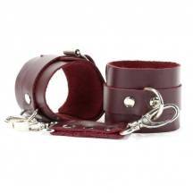 Наручники  Lady's Arsenal БДСМ арсенал, бордовые
