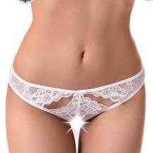 Трусики с доступом Erolanta Melissa, белые, 46-48