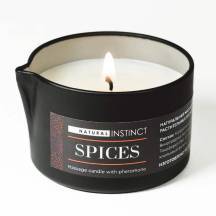 Массажная свеча Natural Instinct специи и феромоны, 70 г. Нет в наличии Массажная свеча Natural Instinct специи и феромоны, 70 г