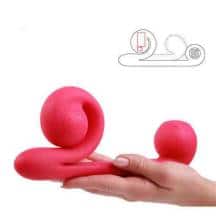 Вибромассажер для двойной стимуляции Snail Vibe, розовый. Нет в наличии Вибромассажер для двойной стимуляции Snail Vibe, розовый