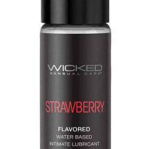 Оральный лубрикант Wicked Aqua Клубника на водной основе, 30 мл. Нет в наличии Оральный лубрикант Wicked Aqua Клубника на водной основе, 30 мл