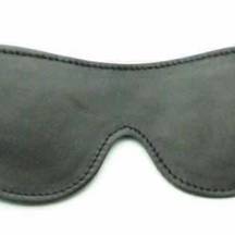 Маска BDSM Арсенал на глаза из гладкой кожи