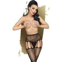 Чулки с поясом Penthouse No Excuses XL, черные. Нет в наличии Чулки с поясом Penthouse No Excuses XL, черные