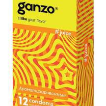Презервативы Ganzo Juice №12 ароматизированные
