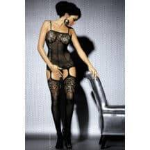 Чулок на тело Obsessive Вodystocking F204, размер S/M, цвет черный. Нет в наличии Чулок на тело Obsessive Вodystocking F204, размер S/M, цвет черный